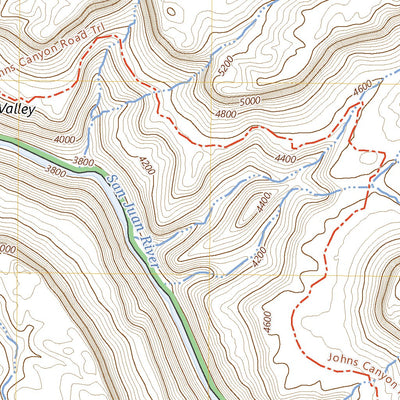 United States Geological Survey Slickhorn Canyon East, UT (2023, 24000-Scale) digital map