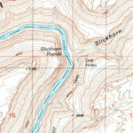 United States Geological Survey Slickhorn Canyon West, UT (1989, 24000-Scale) digital map