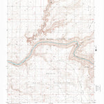 United States Geological Survey Slickhorn Canyon West, UT (1996, 24000-Scale) digital map