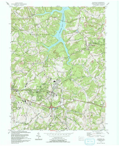 United States Geological Survey Slickville, PA (1993, 24000-Scale) digital map