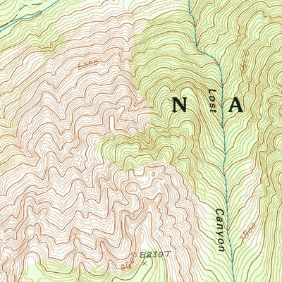 United States Geological Survey Slide Bluffs, CA (1992, 24000-Scale) digital map