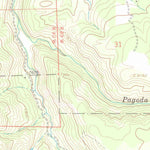 United States Geological Survey Slide Creek, CO (1966, 24000-Scale) digital map