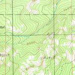 United States Geological Survey Slide Mountain, MT-ID (1988, 24000-Scale) digital map