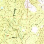 United States Geological Survey Slide Mountain, OR (1966, 24000-Scale) digital map