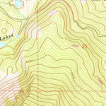 United States Geological Survey Slide Mountain, OR (1966, 24000-Scale) digital map