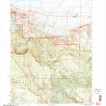 United States Geological Survey Slide Mountain, OR (2004, 24000-Scale) digital map
