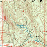 United States Geological Survey Slide Mountain, OR (2004, 24000-Scale) digital map