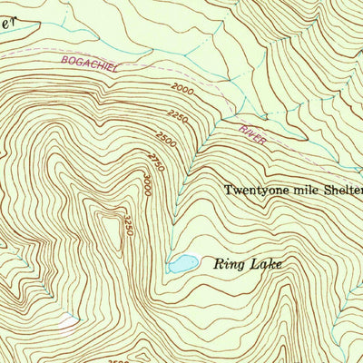 United States Geological Survey Slide Peak, WA (1950, 24000-Scale) digital map