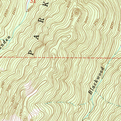 United States Geological Survey Slide Peak, WA (1950, 24000-Scale) digital map