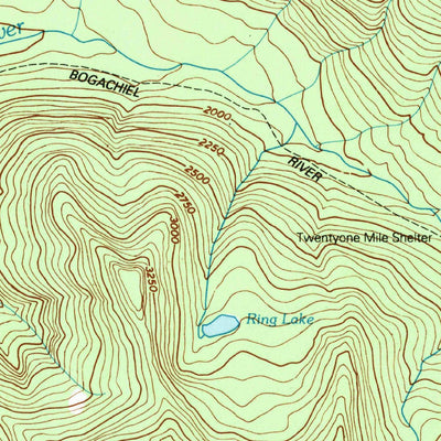 United States Geological Survey Slide Peak, WA (1995, 24000-Scale) digital map