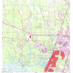 United States Geological Survey Slidell, LA (1971, 24000-Scale) digital map