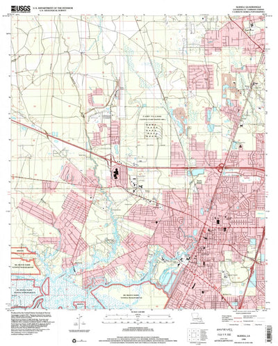 United States Geological Survey Slidell, LA (1998, 24000-Scale) digital map