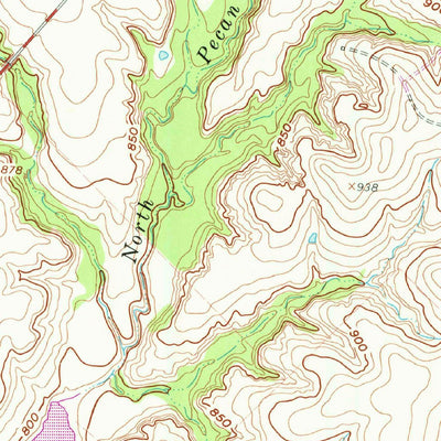 United States Geological Survey Slidell, TX (1961, 24000-Scale) digital map