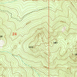United States Geological Survey Sliderock Mountain, MT (2000, 24000-Scale) digital map