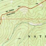 United States Geological Survey Sliderock Mountain, MT (2000, 24000-Scale) digital map