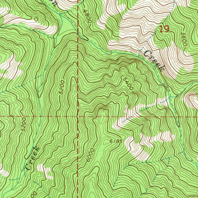 United States Geological Survey Sliderock Ridge, ID (1963, 24000-Scale) digital map