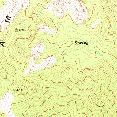 United States Geological Survey Slidy Mountain, NV (1969, 24000-Scale) digital map