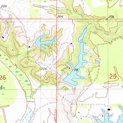 United States Geological Survey Sligo, LA (1980, 24000-Scale) digital map