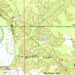 United States Geological Survey Sligo, LA (1980, 24000-Scale) digital map