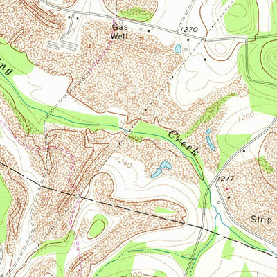 United States Geological Survey Sligo, PA (1969, 24000-Scale) digital map