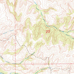 United States Geological Survey Slim Butte, SD-NE (1967, 24000-Scale) digital map