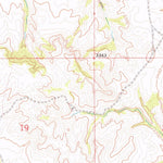 United States Geological Survey Slim Butte SW, SD-NE (1967, 24000-Scale) digital map