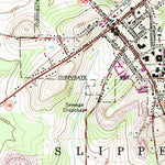 United States Geological Survey Slippery Rock, PA (1961, 24000-Scale) digital map