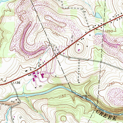 United States Geological Survey Slippery Rock, PA (1961, 24000-Scale) digital map