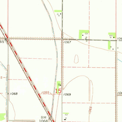United States Geological Survey Sloan, IA (1969, 24000-Scale) digital map
