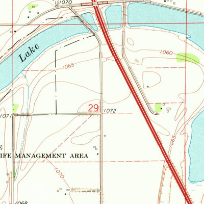 United States Geological Survey Sloan, IA (1969, 24000-Scale) digital map