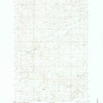 United States Geological Survey Sloan Reservoir, MT (1985, 24000-Scale) digital map