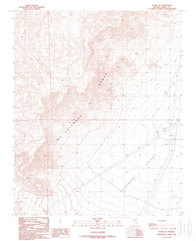 United States Geological Survey Sloan SE, NV (1989, 24000-Scale) digital map