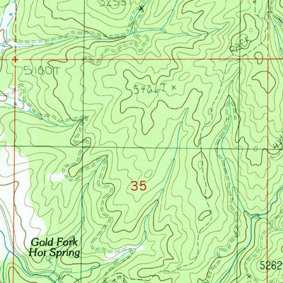 United States Geological Survey Sloans Point, ID (1988, 24000-Scale) digital map