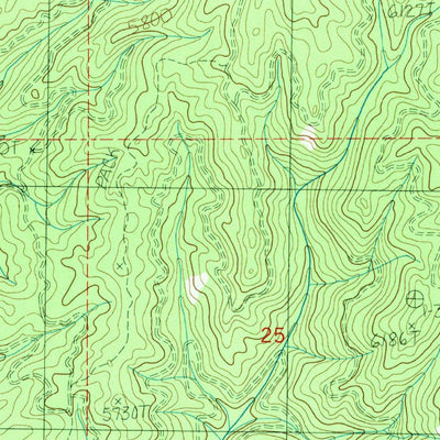 United States Geological Survey Sloans Point, ID (1988, 24000-Scale) digital map
