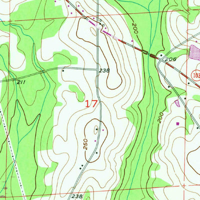 United States Geological Survey Slocomb, AL (1957, 24000-Scale) digital map