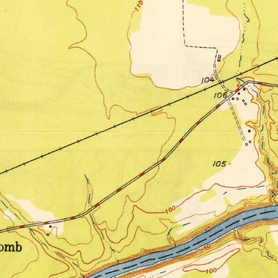 United States Geological Survey Slocomb, NC (1950, 24000-Scale) digital map