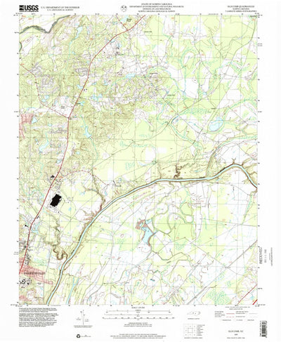 United States Geological Survey Slocomb, NC (1997, 24000-Scale) digital map