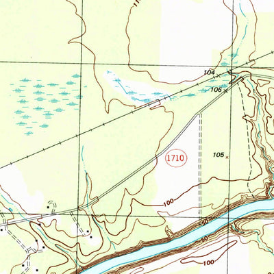 United States Geological Survey Slocomb, NC (1997, 24000-Scale) digital map