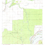 United States Geological Survey Slocum, LA-MS (1983, 24000-Scale) digital map