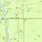 United States Geological Survey Slocum, LA-MS (1983, 24000-Scale) digital map