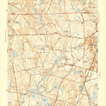 United States Geological Survey Slocum, RI (1943, 31680-Scale) digital map