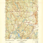 United States Geological Survey Slocum, RI (1950, 25000-Scale) digital map