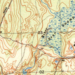 United States Geological Survey Slocum, RI (1950, 25000-Scale) digital map