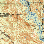 United States Geological Survey Slocum, RI (1950, 25000-Scale) digital map