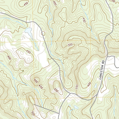 United States Geological Survey Slocum, TX (2022, 24000-Scale) digital map