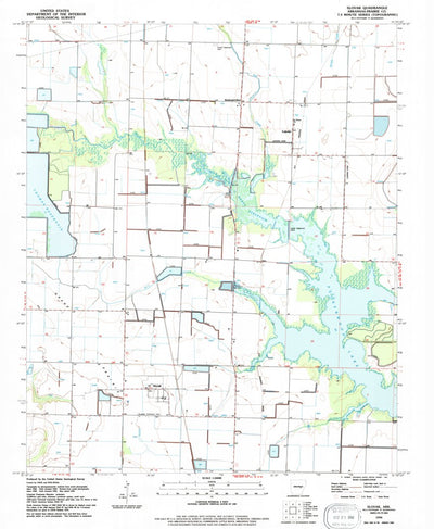 United States Geological Survey Slovak, AR (1994, 24000-Scale) digital map