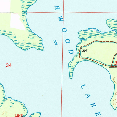 United States Geological Survey Slovak, AR (1994, 24000-Scale) digital map