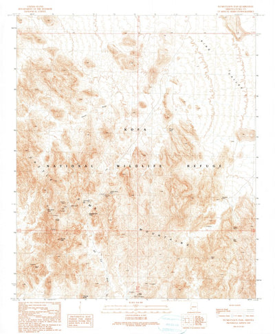 United States Geological Survey Slumgullion Pass, AZ (1990, 24000-Scale) digital map