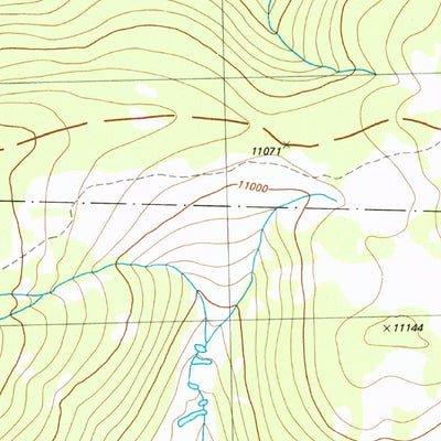 United States Geological Survey Slumgullion Pass, CO (1986, 24000-Scale) digital map