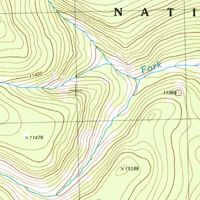 United States Geological Survey Slumgullion Pass, CO (1986, 24000-Scale) digital map